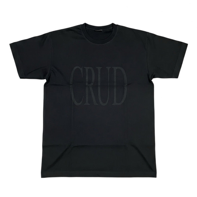 ALL BLACK CRUD TEE